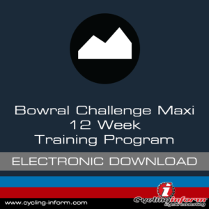 Bowral Challenge Maxi Training Program