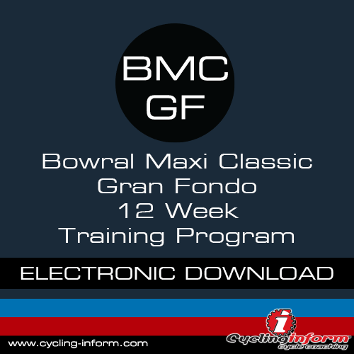 Bowral Maxi Classic Training Program